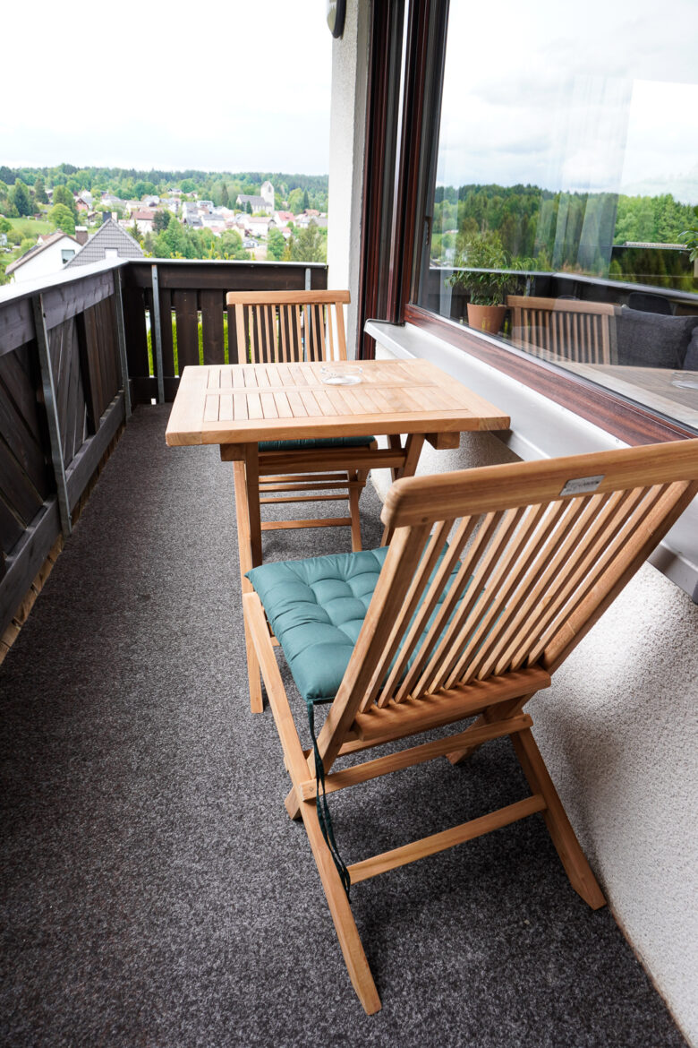Balkon Ferienwohnung Fichtelberg